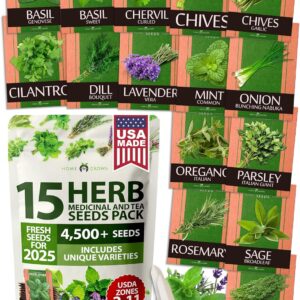 15 Herbal Seeds