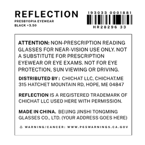 REFLECTION PRESBYOPIA PRODUCT LABEL (1)