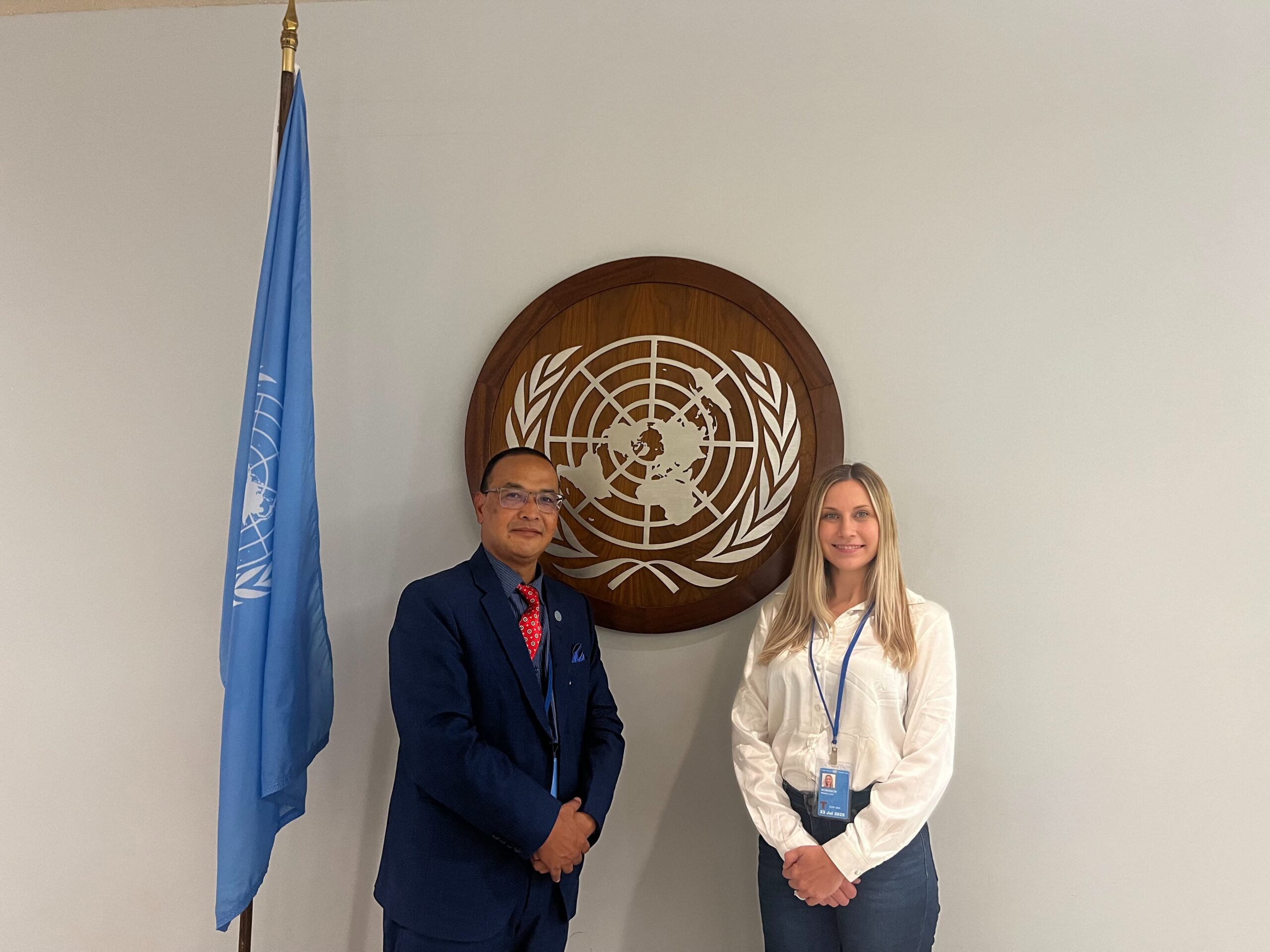 NYC NY United Nations Piya Ratna Shellie Robinson